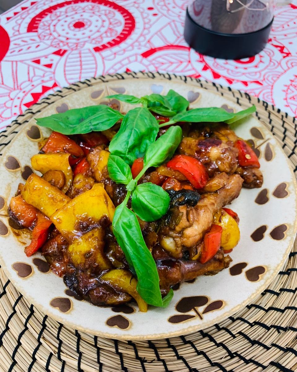 鸡翅的多种做法之台式三杯鸡