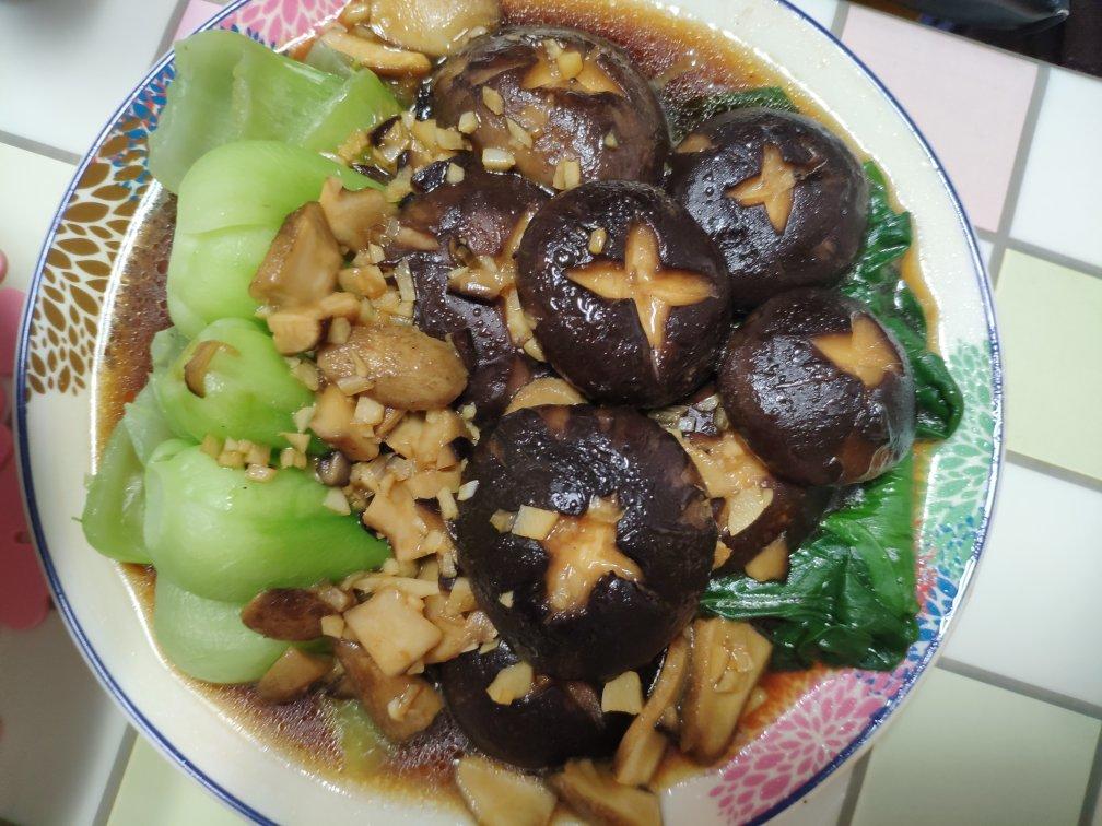蚝油香菇小油菜