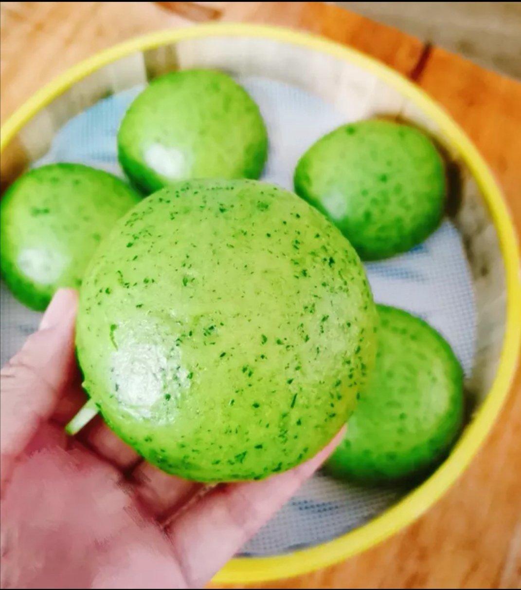 菠菜馒头