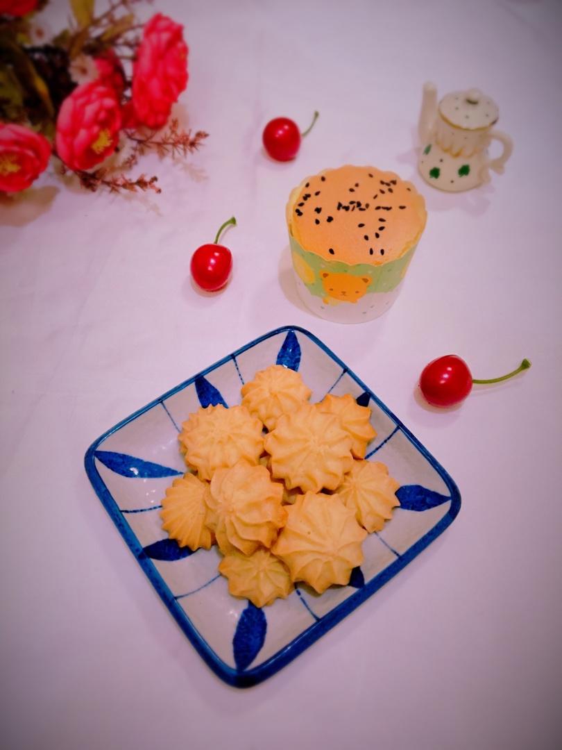 玉米油曲奇饼干 酥脆