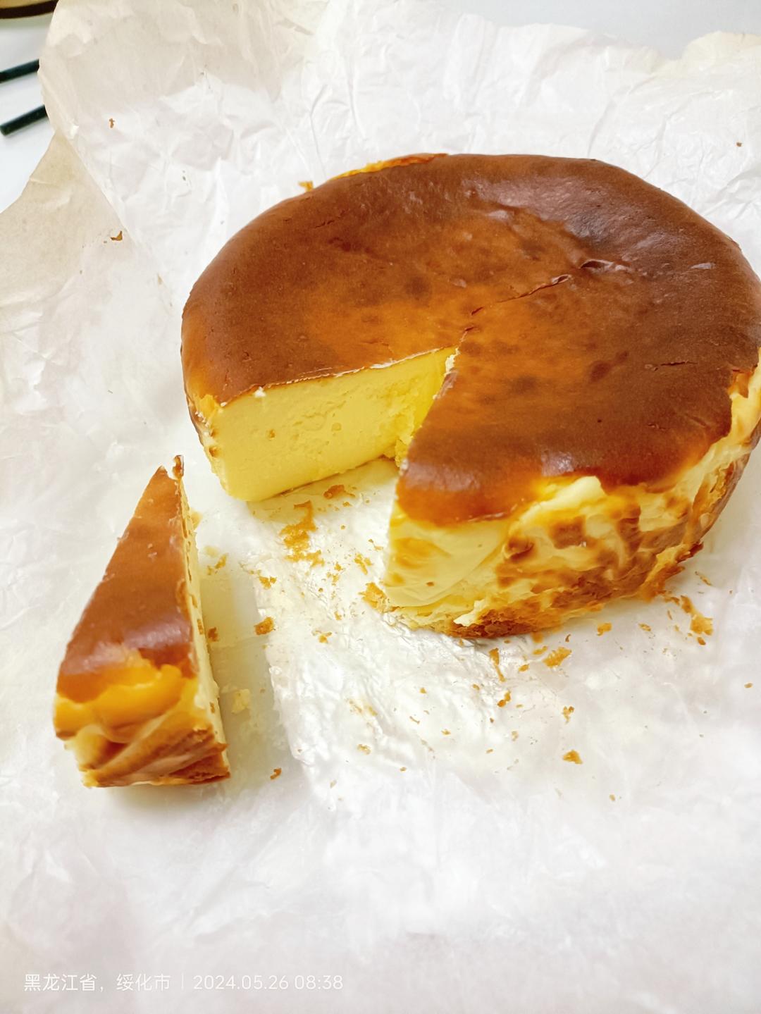 网红巴斯克芝士蛋糕