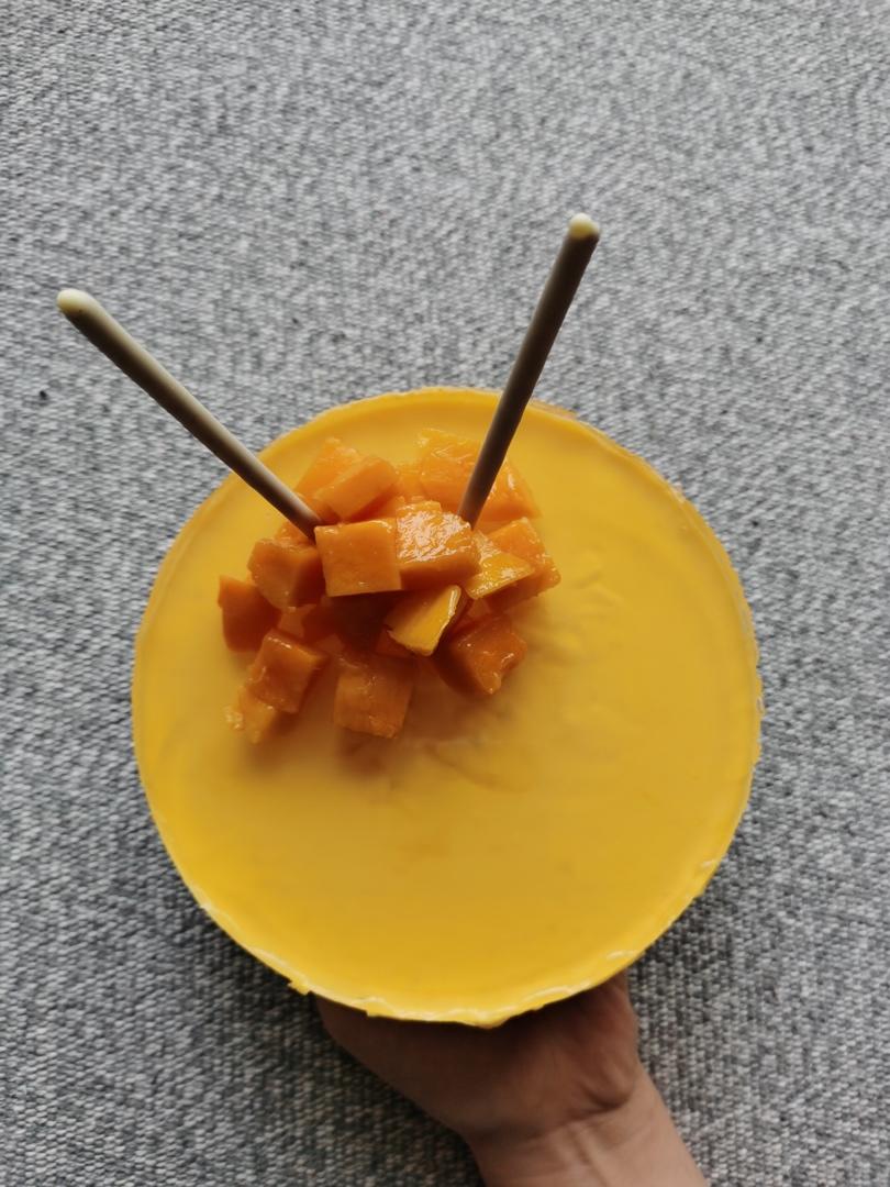 【视频】芒果慕斯（6寸） | 含镜面果胶配方