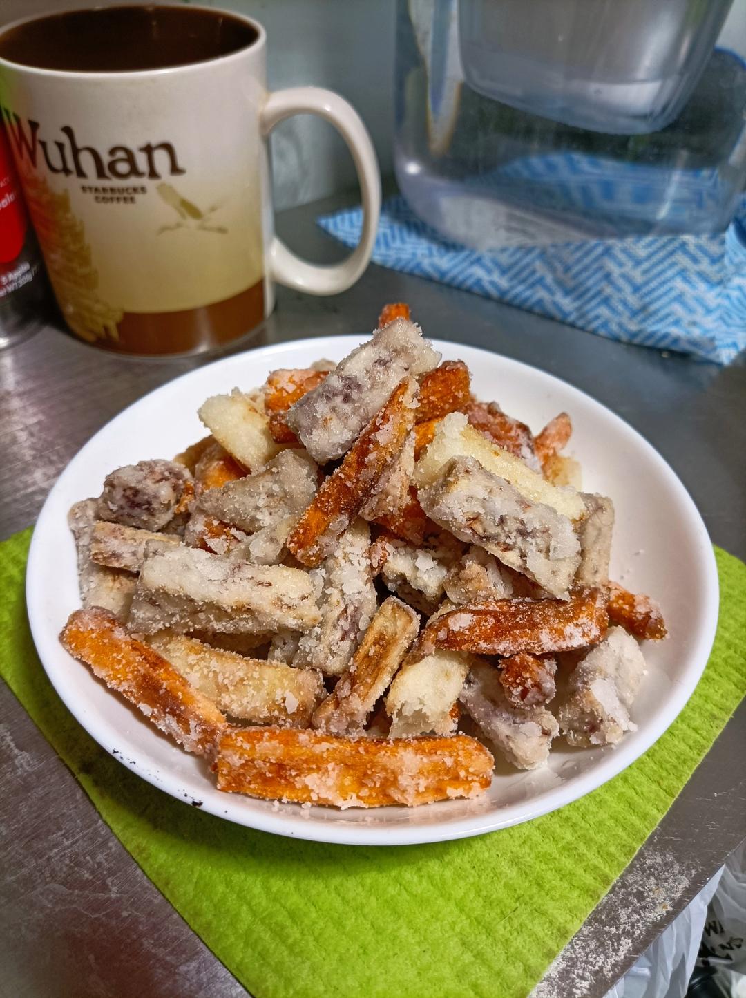 不要太好吃的反沙芋头和反沙番薯