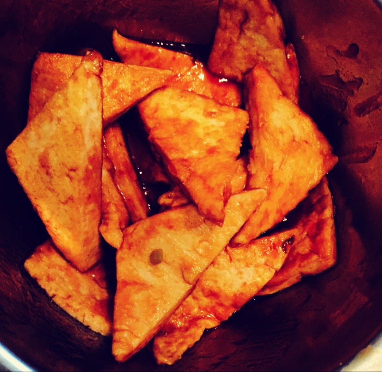 酸甜多汁的糖醋脆皮豆腐