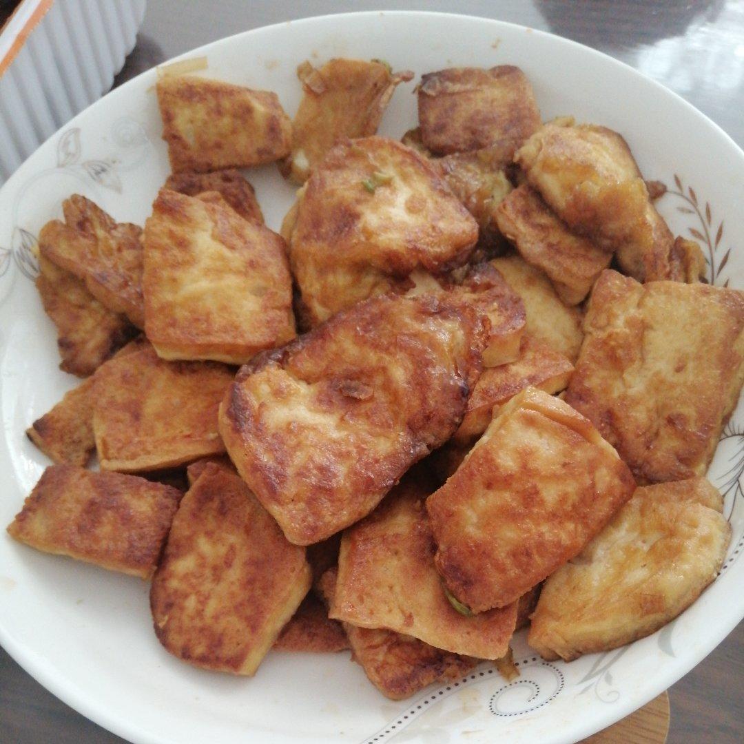 无敌好吃的香煎豆腐