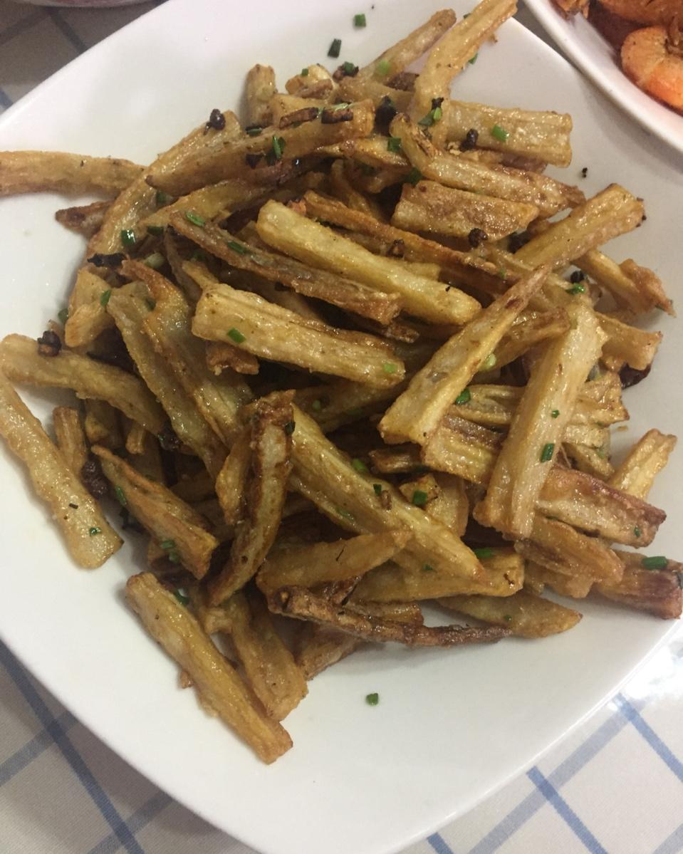 湖北名吃——干煸藕丝