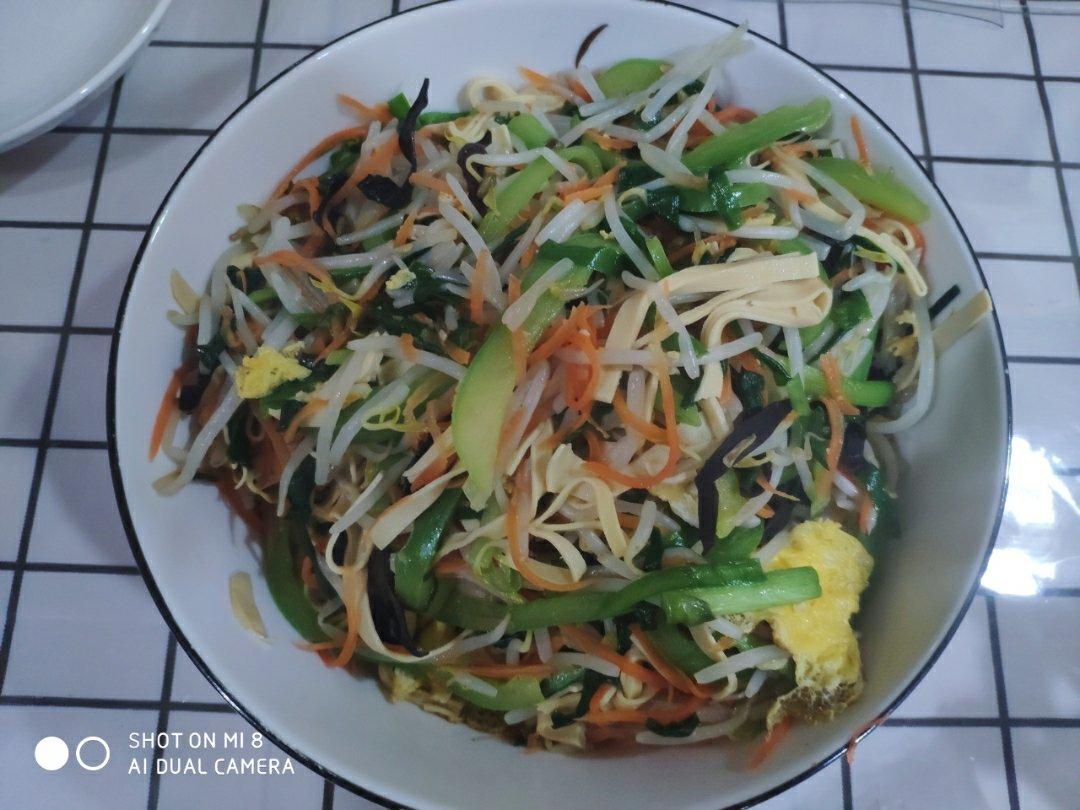 立春 . 炒合菜&春饼