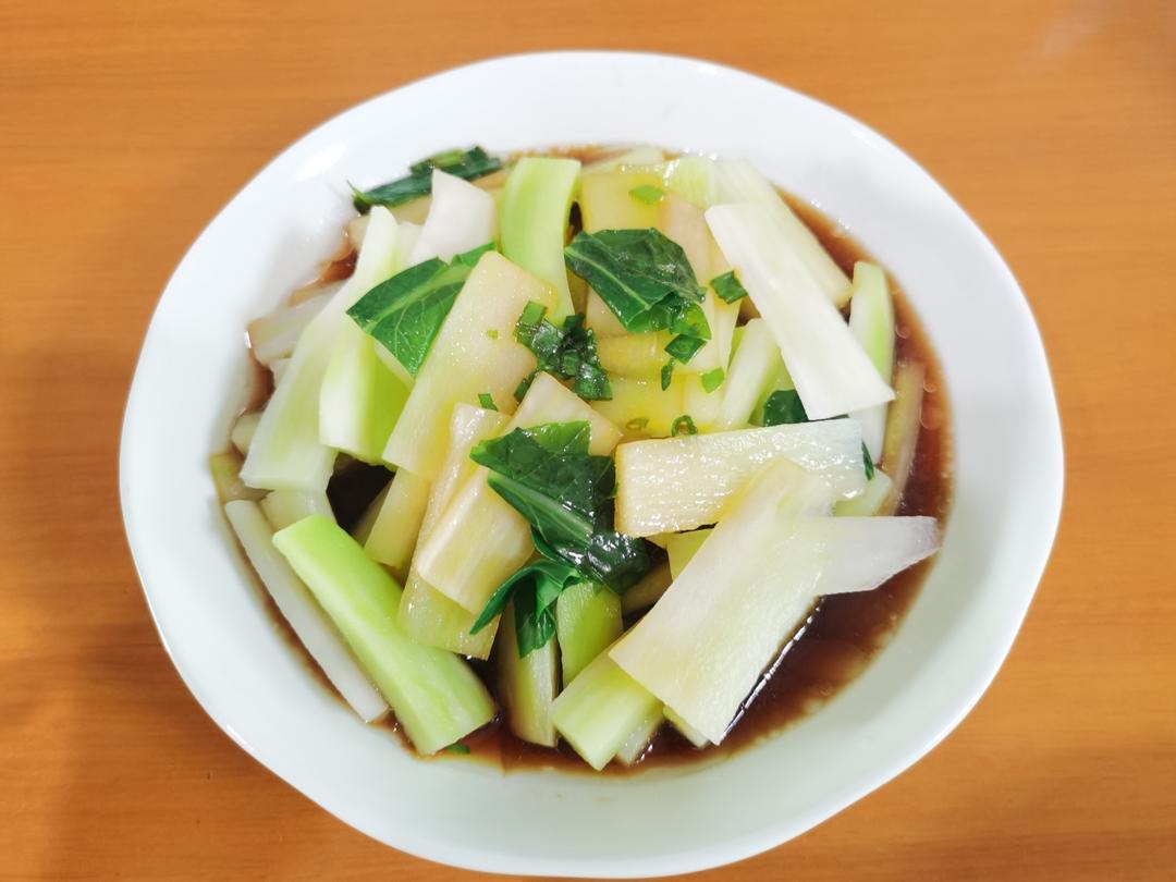 脆嫩白灼芥兰