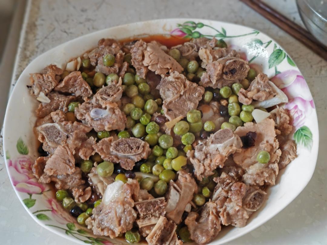 豉椒蒸豌豆排骨