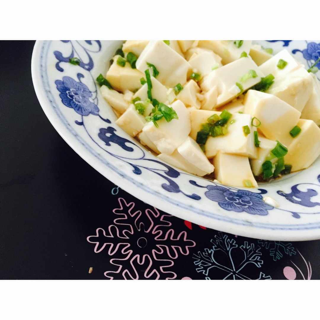 小葱拌豆腐