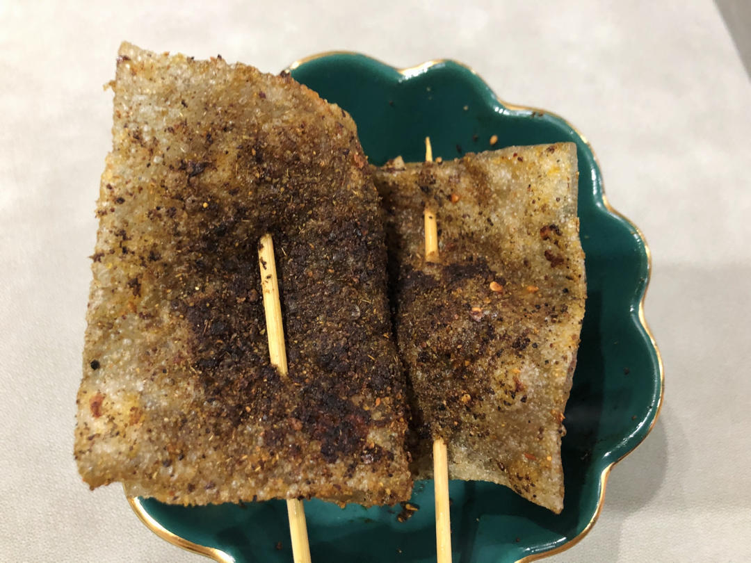 烤鲜苕皮