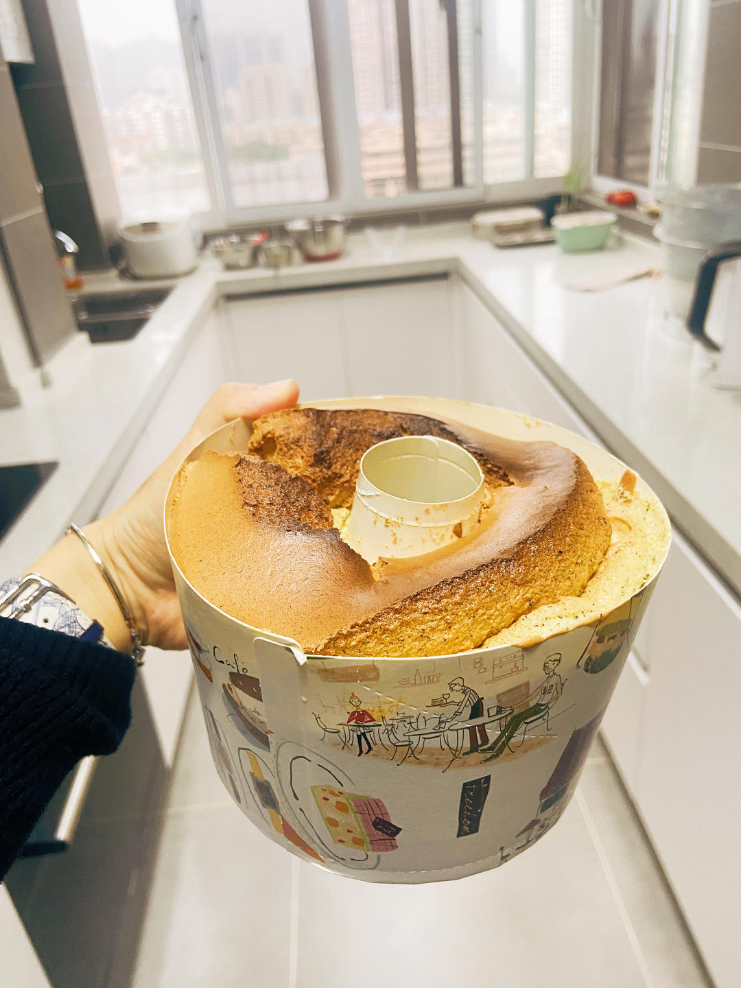 超柔软6寸戚风蛋糕(附8寸配方)零失败 超详细‼️含操作视频