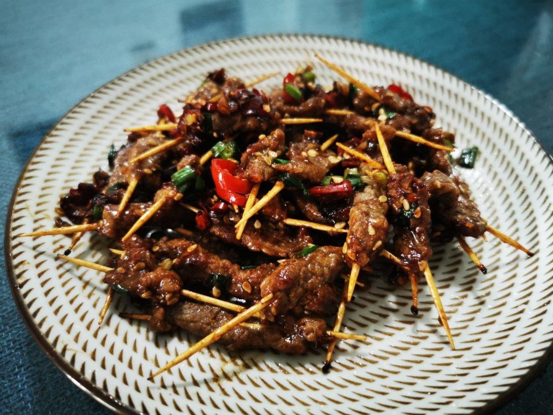 牙签牛肉 道地湖南味