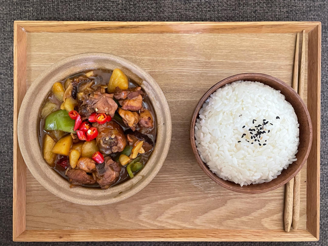 秒杀饭馆味道的【黄焖鸡米饭】