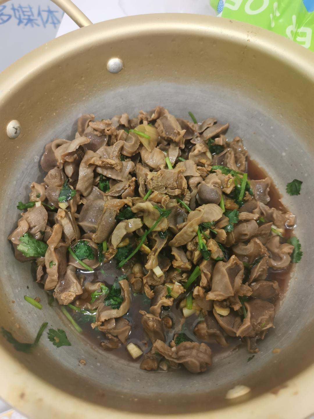 凉拌鸡胗（超级好吃）