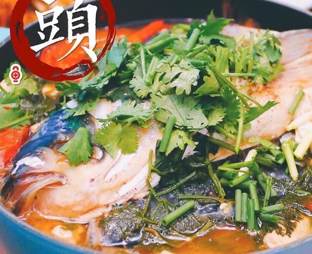 豆腐番茄鱼头(珐琅锅)的做法