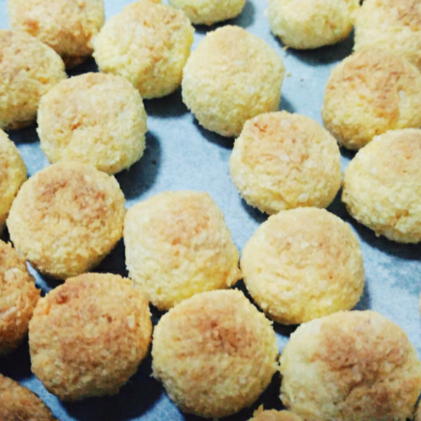 宝宝零食～椰蓉球