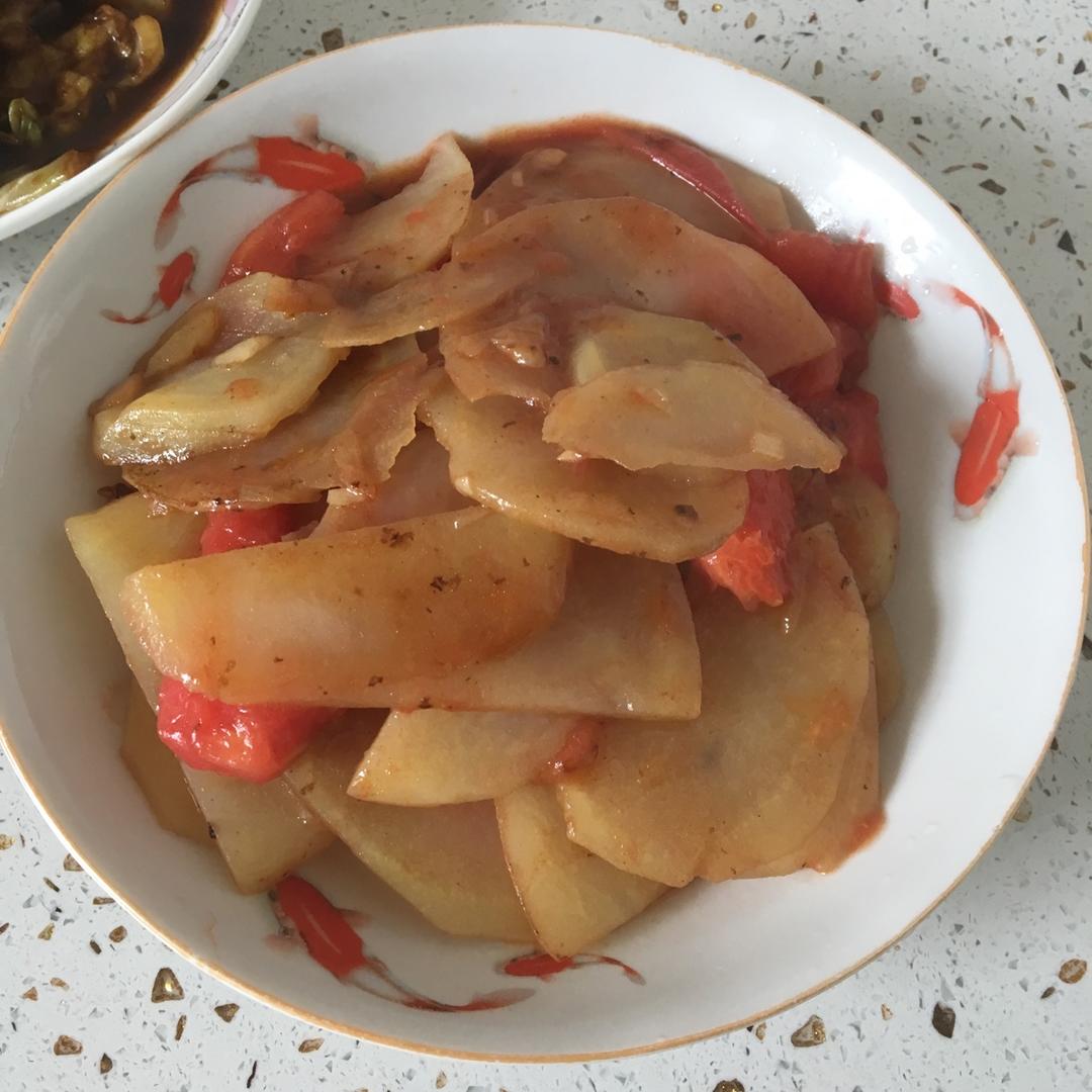 西红柿炒土豆