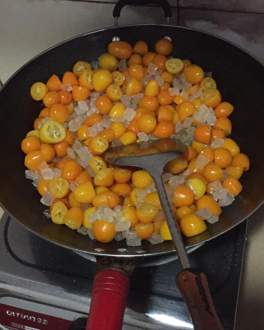 嘿豆666做的蜜汁金桔