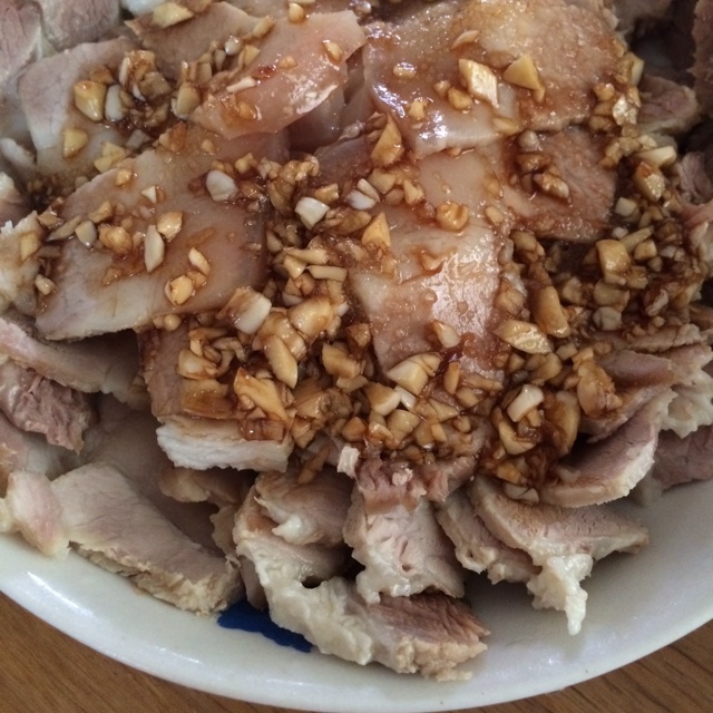 蒜泥白肉