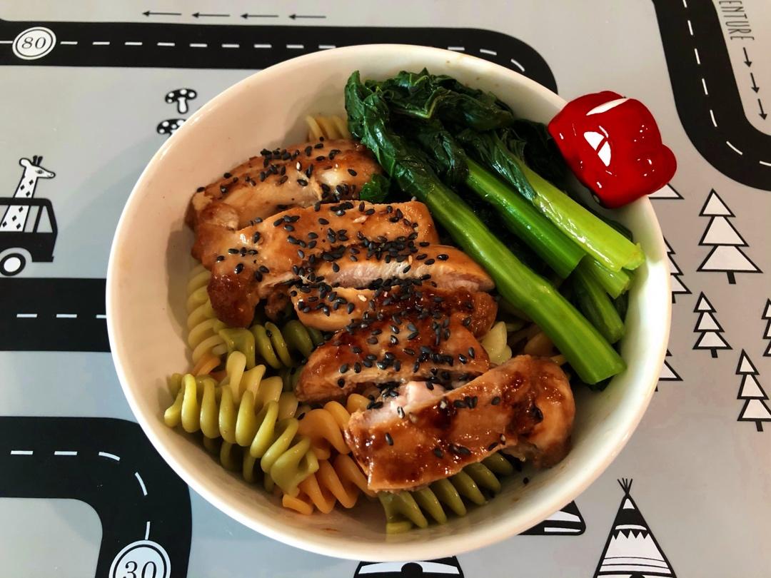 蜜汁好吃的蜜汁鸡腿饭