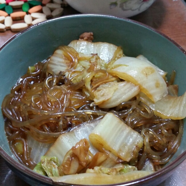猪肉白菜炖粉条