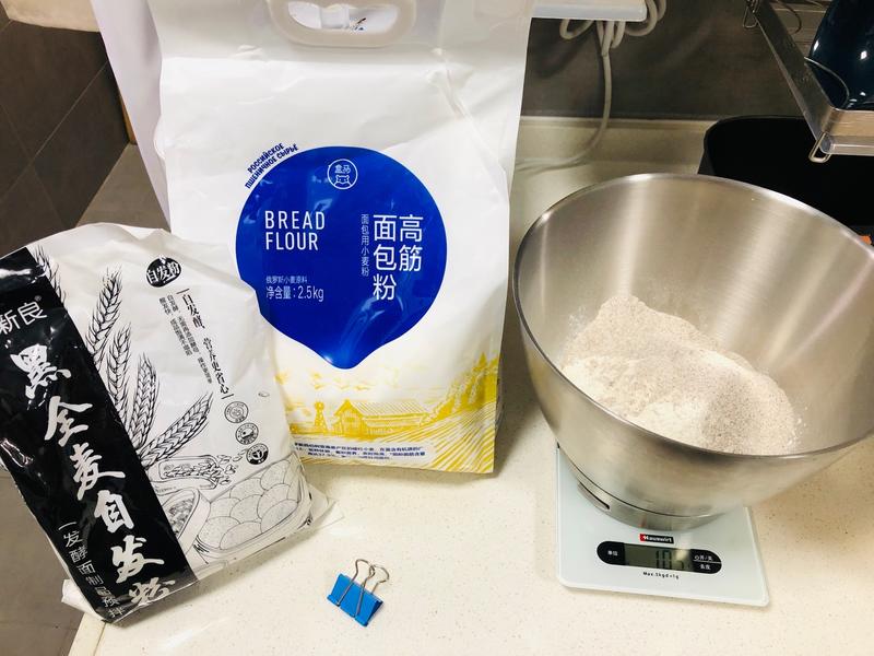 纯奶手撕吐司的做法 步骤1