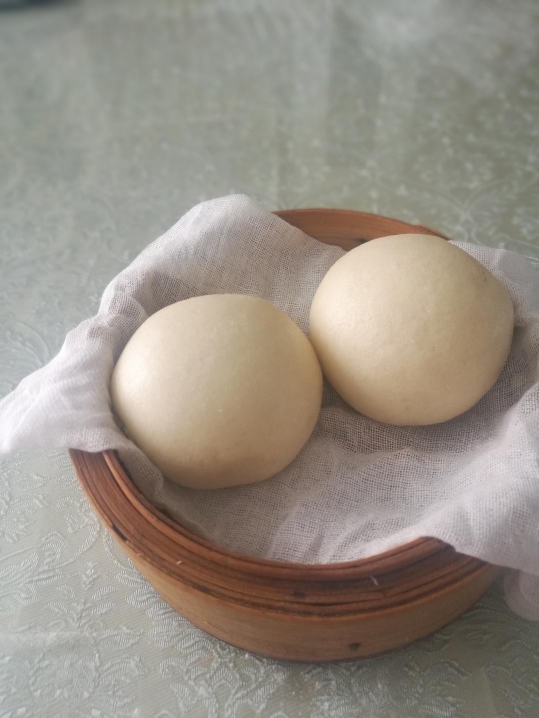 大白馒头 Steamed Bun