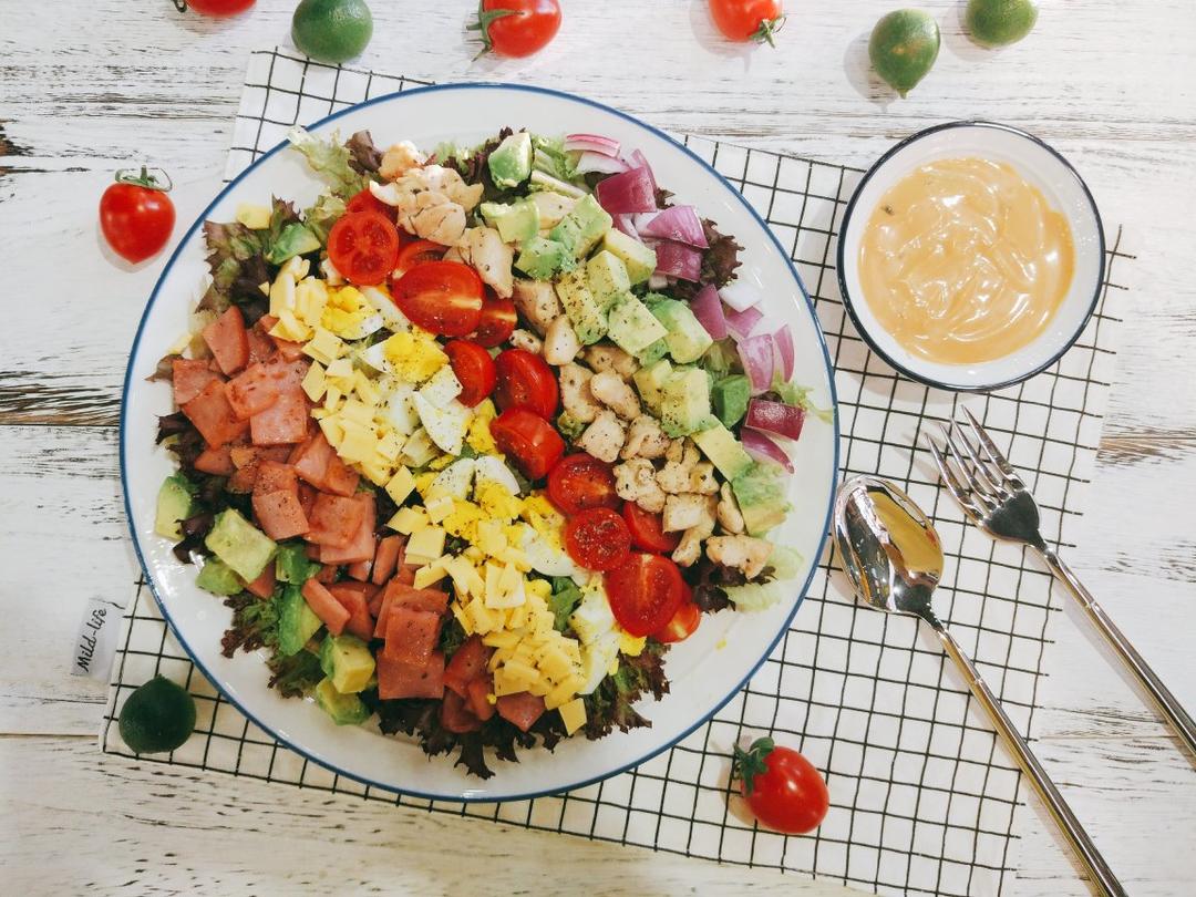 营养齐全的【Cobb Salad】