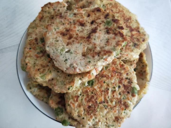 减脂鸡胸肉饼