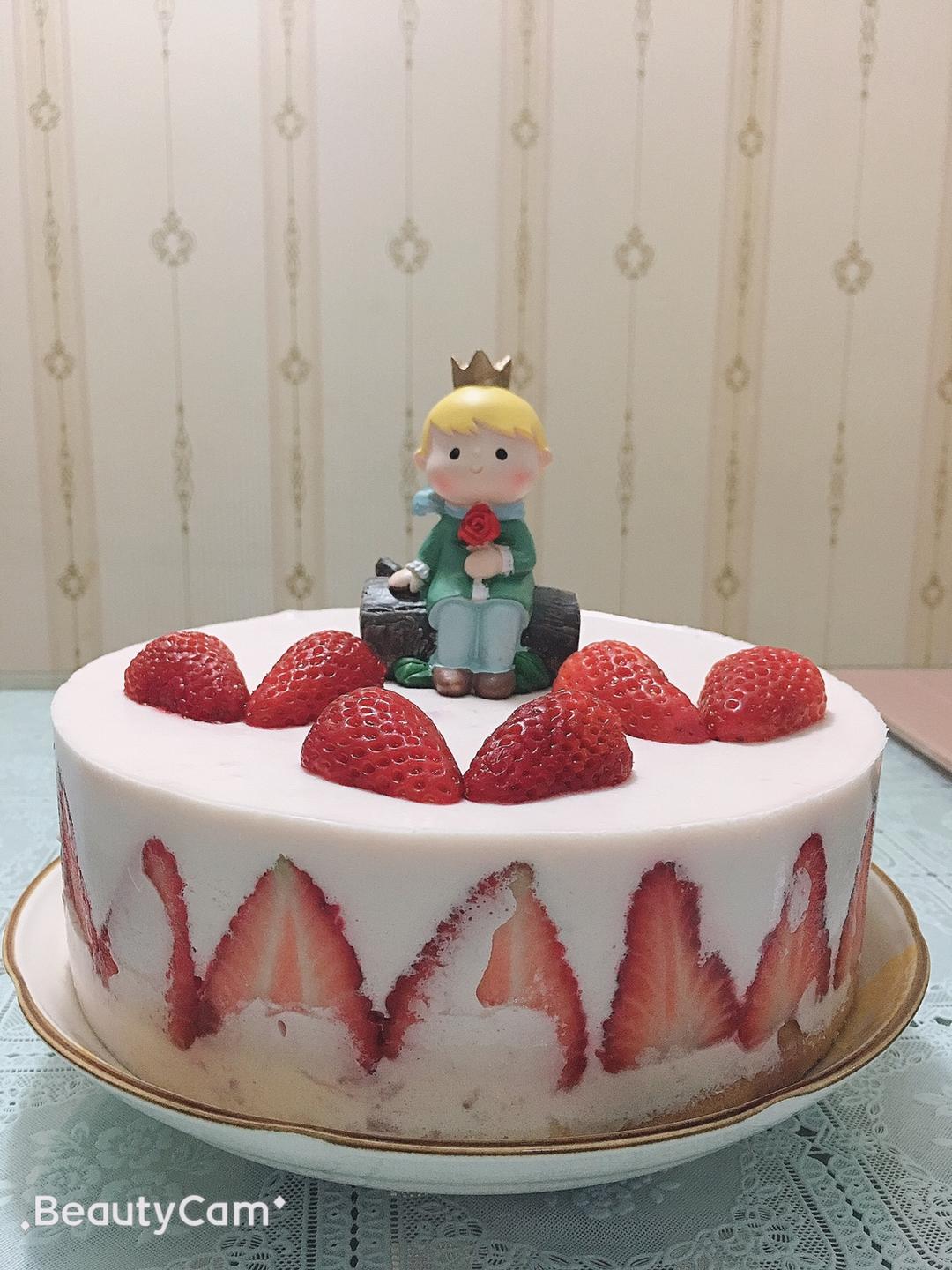 草莓乳酪慕斯蛋糕8寸🍰的做法