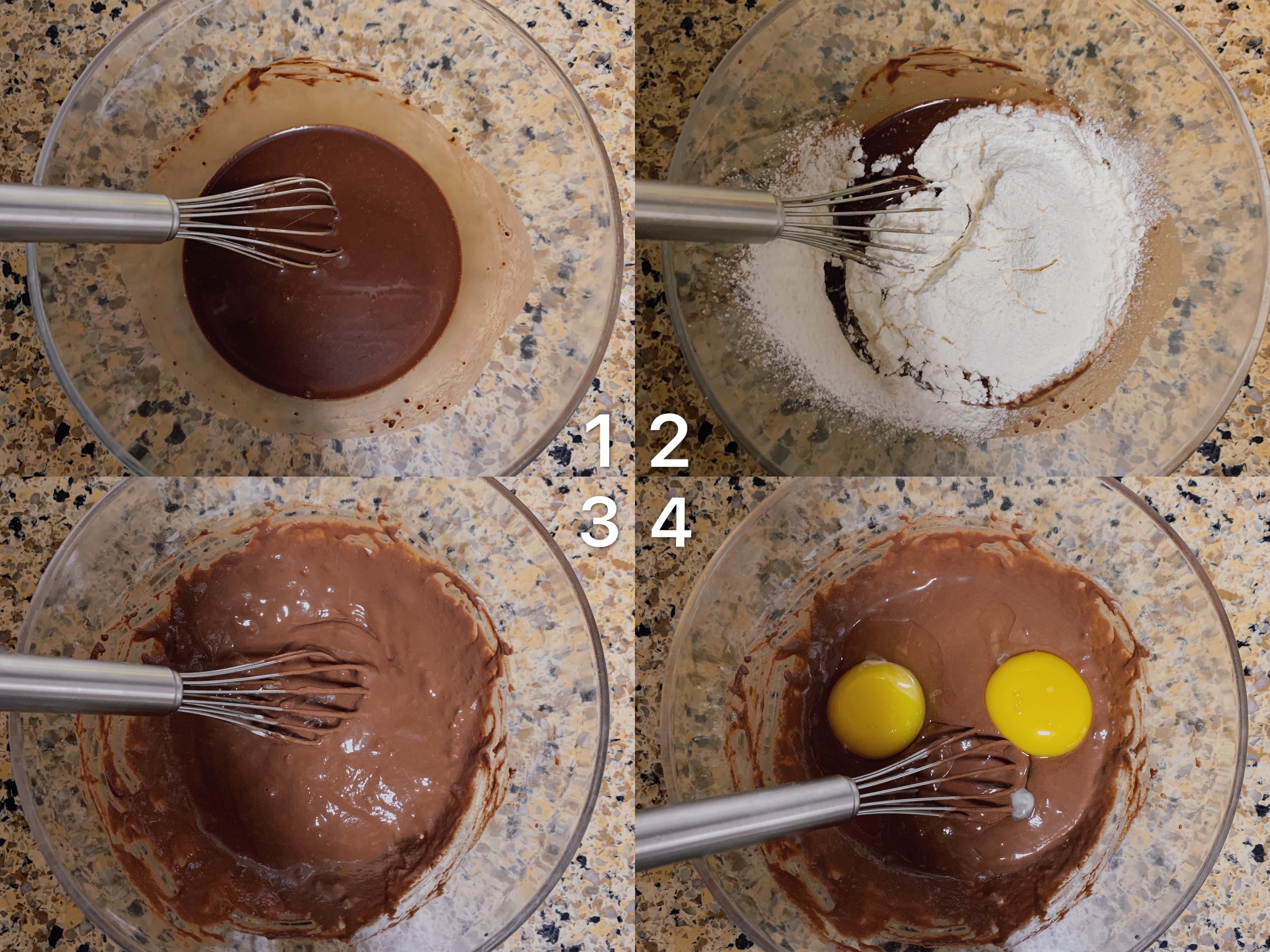 100%无油脂｜低热量巧克力装饰蛋糕，减脂友好（黄油、植物油、奶油、奶酪都没有！）的做法 步骤1
