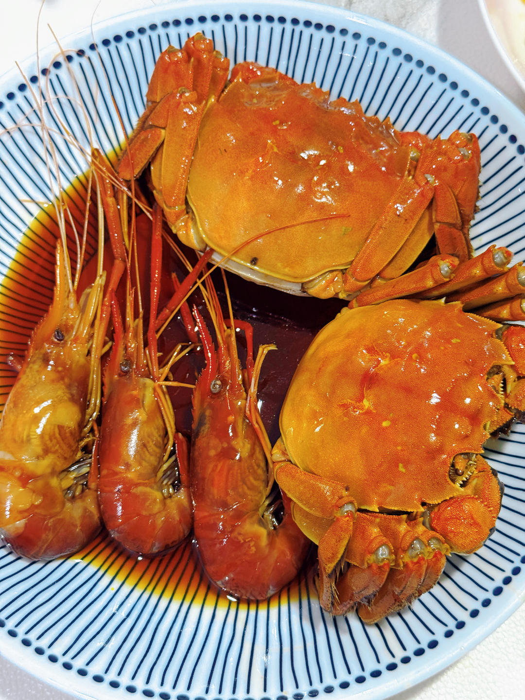 大闸蟹新吃法-花雕熟醉蟹