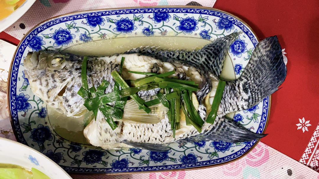 超入味清蒸鱼～清蒸鲈鱼桂花鱼（家常独创）