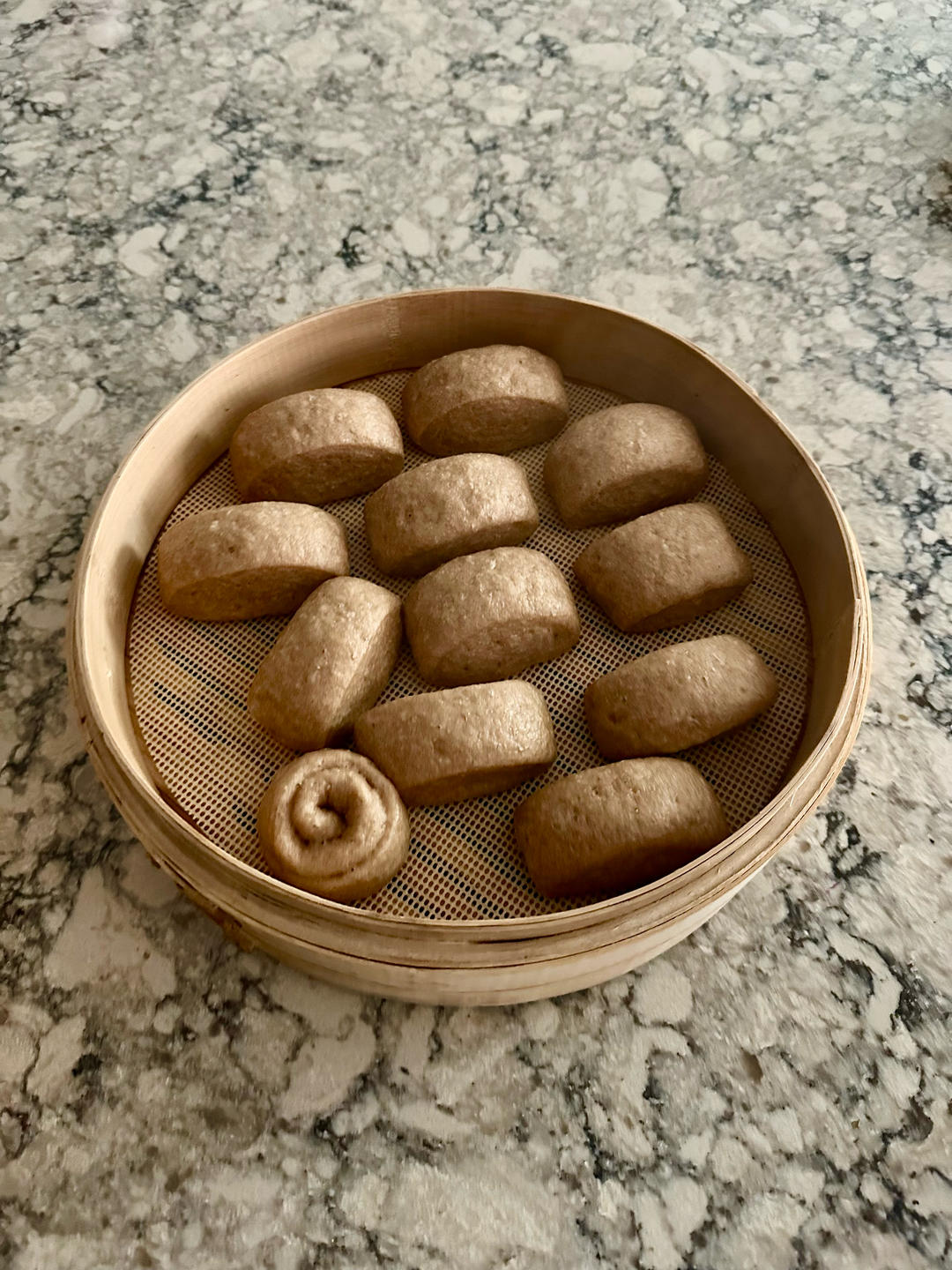 全麦馒头（一次发酵）