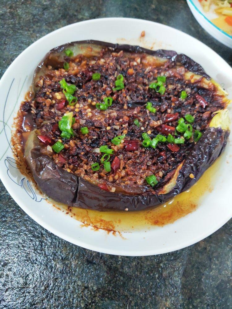 微波炉烤茄子