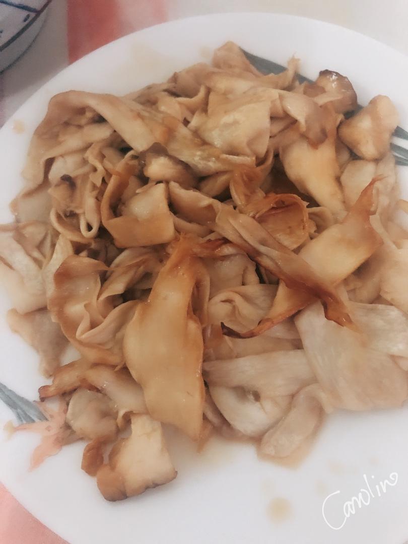 绝对美味的孜然杏鲍菇