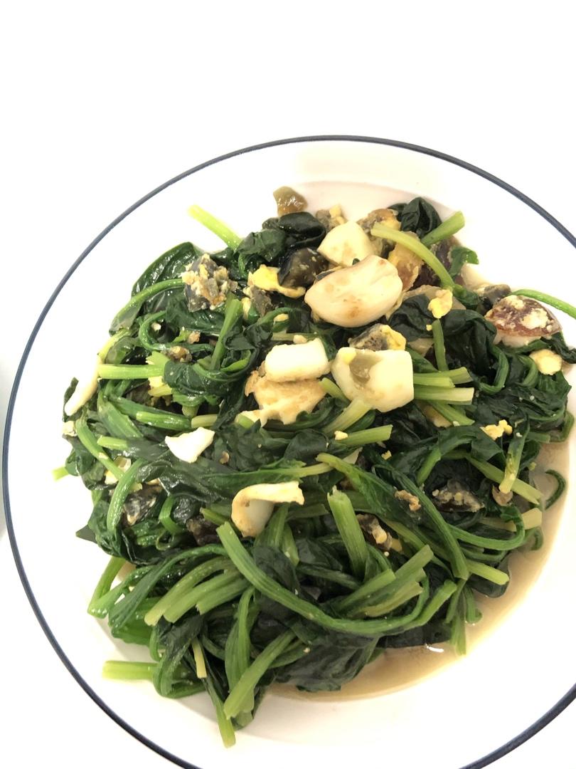 上汤菠菜，皮蛋咸鸭蛋还可以这样吃？