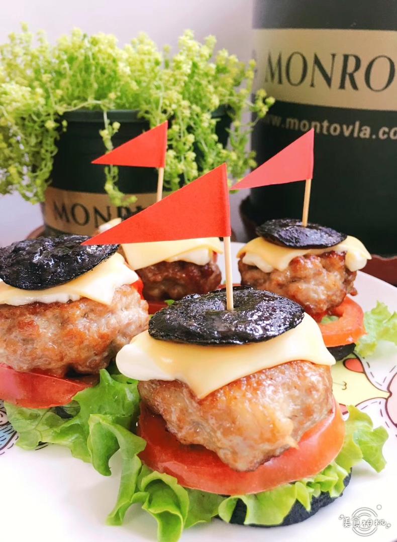 香菇迷你汉堡🍔