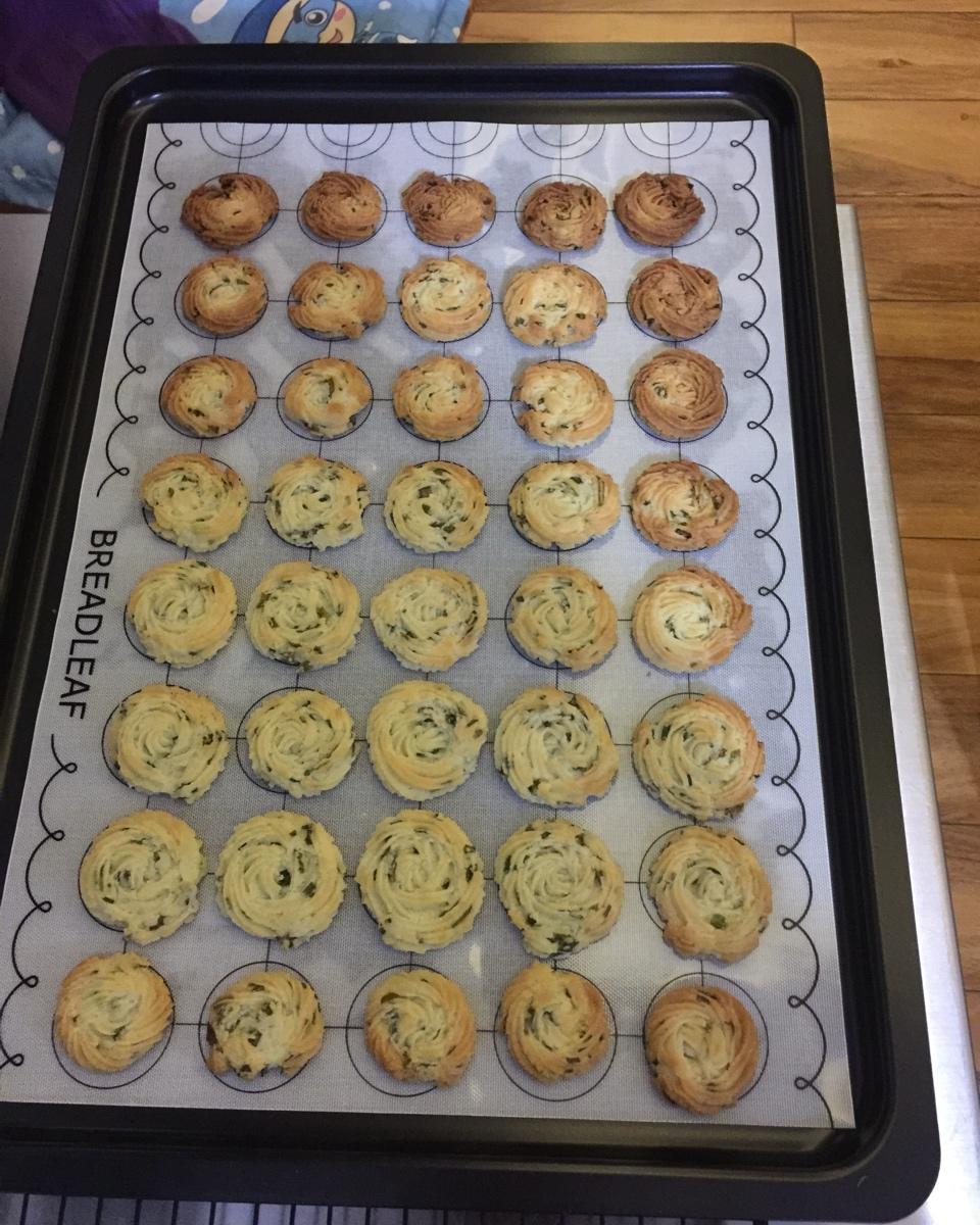 葱香曲奇——酥脆的咸味饼干