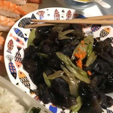 零基础快手菜_葱烧木耳