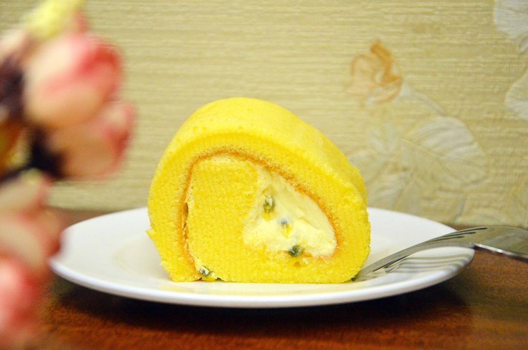 “夏威夷”蛋糕卷（百香果椰芒蛋糕卷）