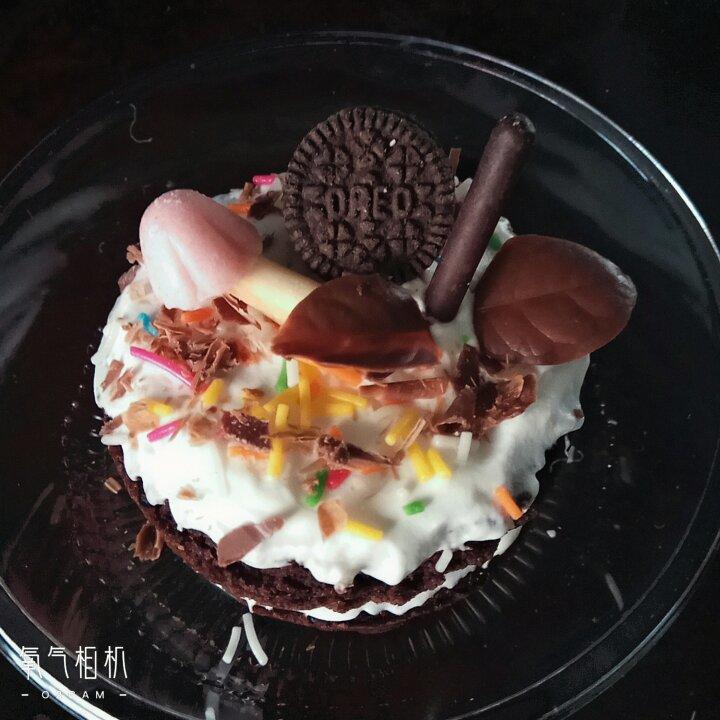 水果巧克力小蛋糕