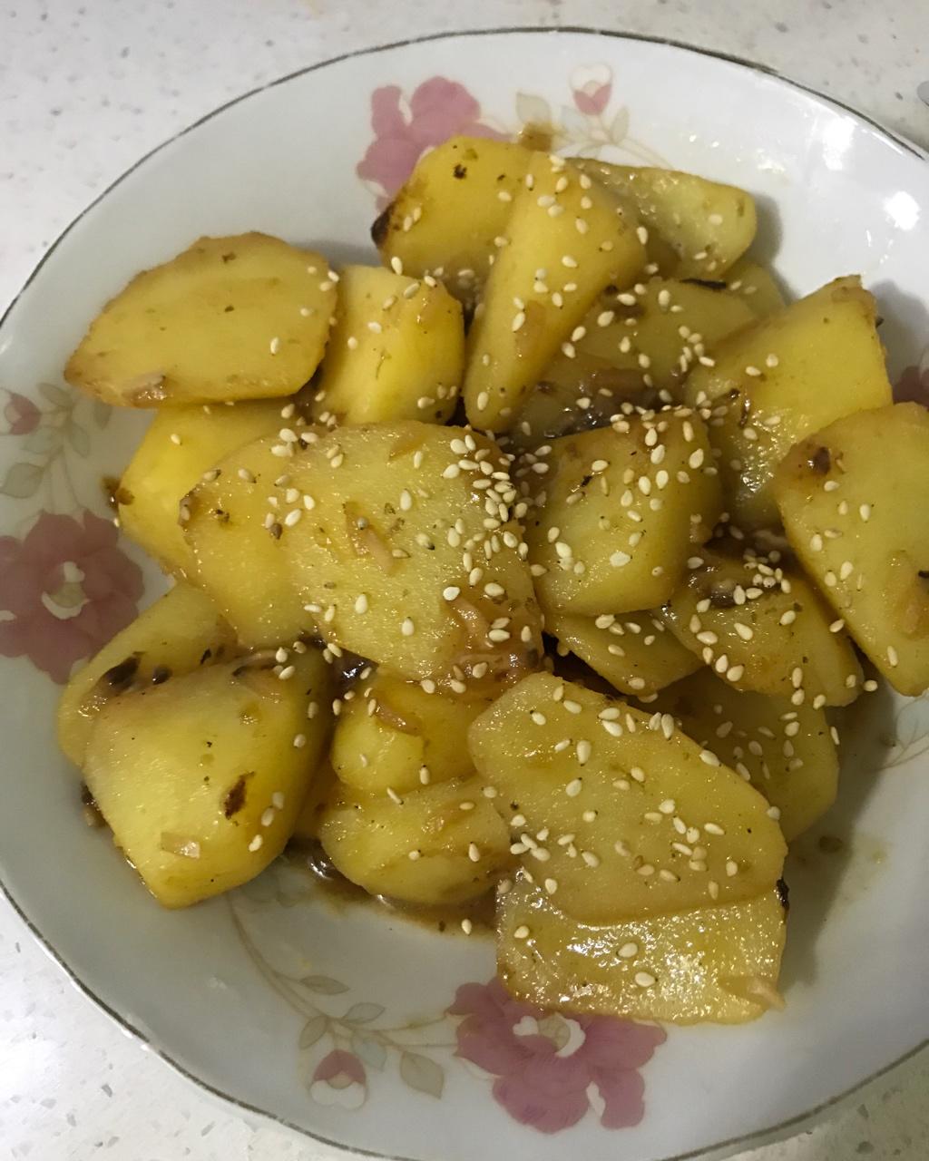 大小朋友都爱的糖醋土豆