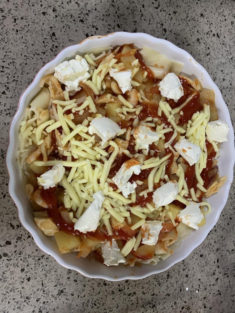 番茄鸡肉浓情焗饭【两人份】