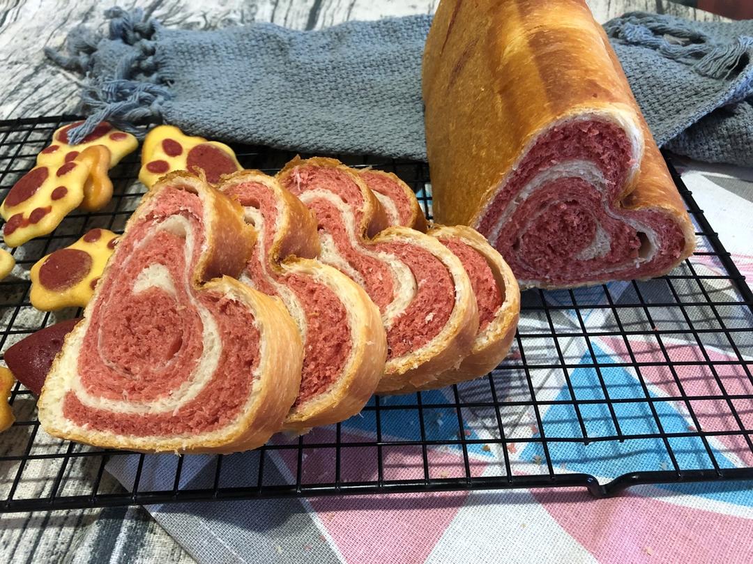 少女心吐司（特别容易出手套膜的配方）