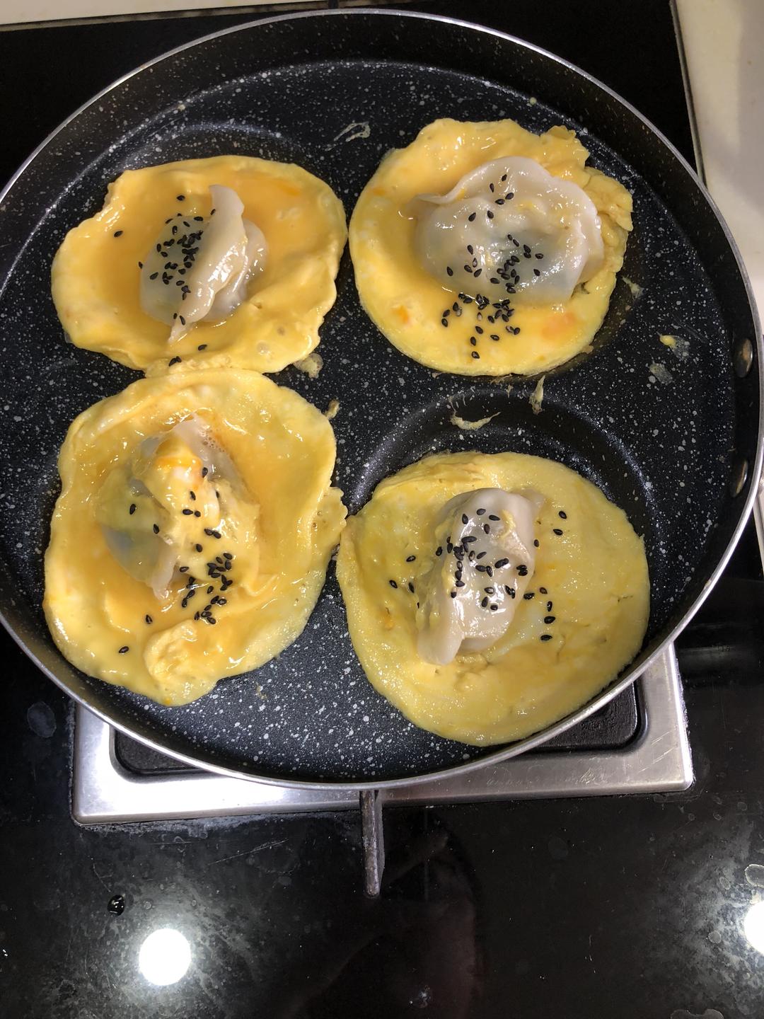 鸡蛋煎饺