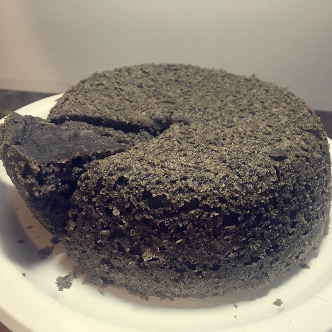 奶香黑芝麻发糕