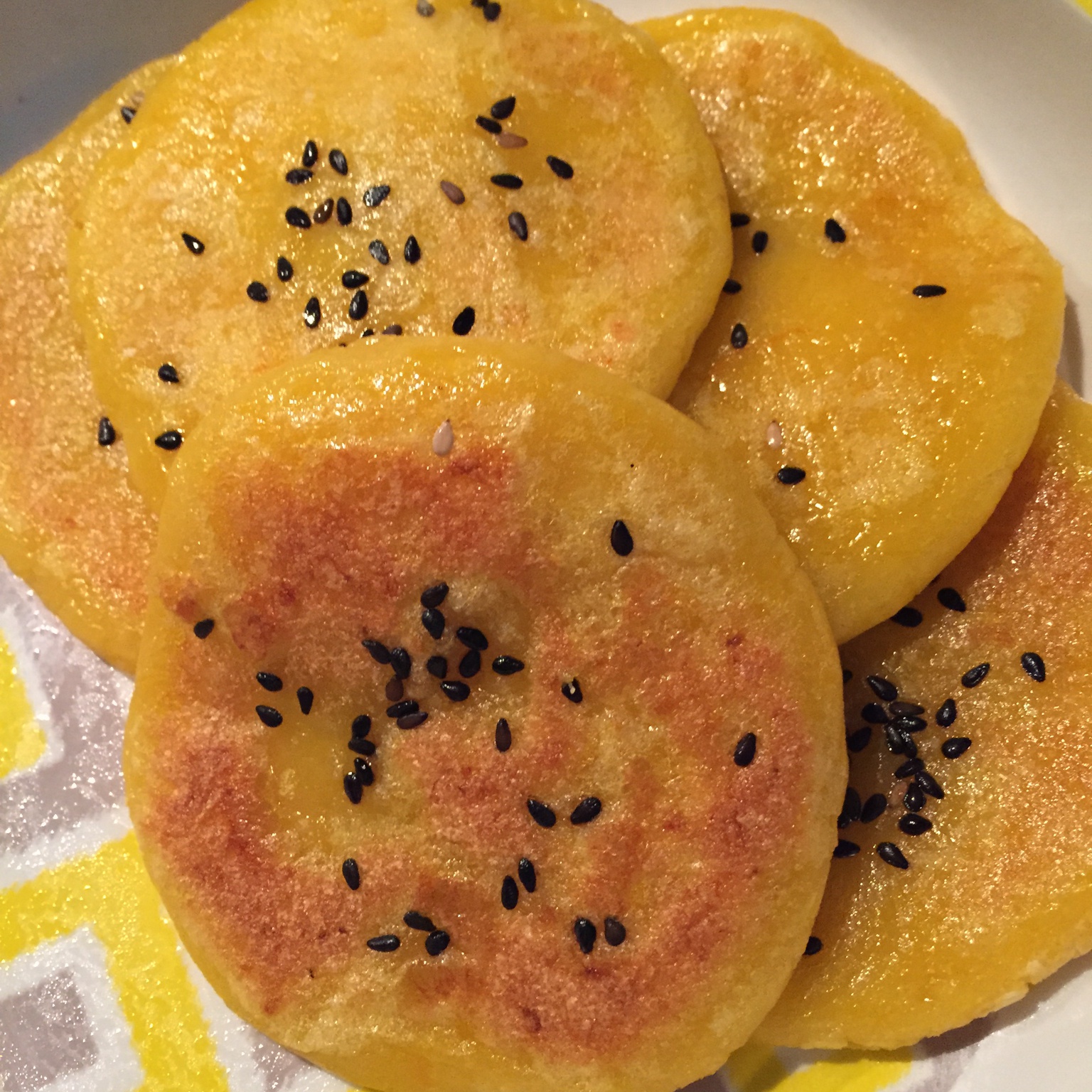 香煎南瓜饼