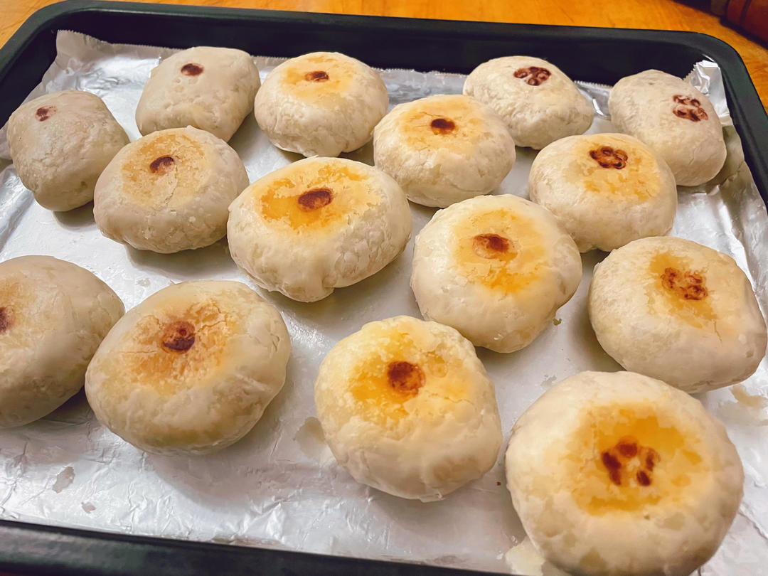 【鲜肉月饼】秋天的第一颗月饼，一口爆汁，酥香掉渣！